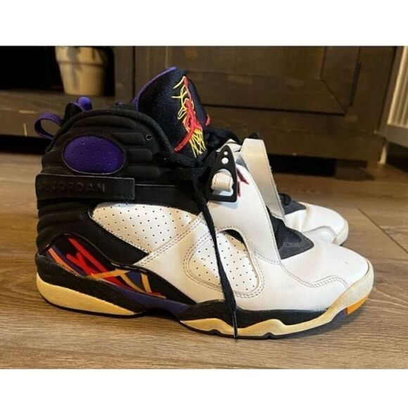 Nike Mens 8.5 Air Jordan Retro Three Peat Sneaker Multicolor Athletic Streetwear main image 6
